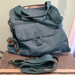 Kipling Blue Women's Everyday Crossbody Tote Bag